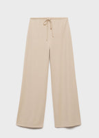 Pantalon Wideleg Taille Élastique