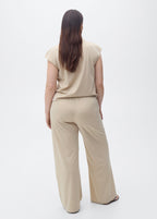 Pantalon Wideleg Taille Élastique