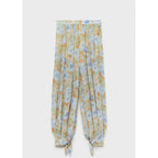 Pantalon Ballon Imprimé À Fleurs
