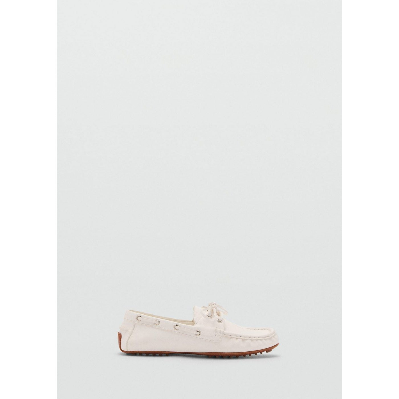 Chaussures Bateau Cuir À Lacets