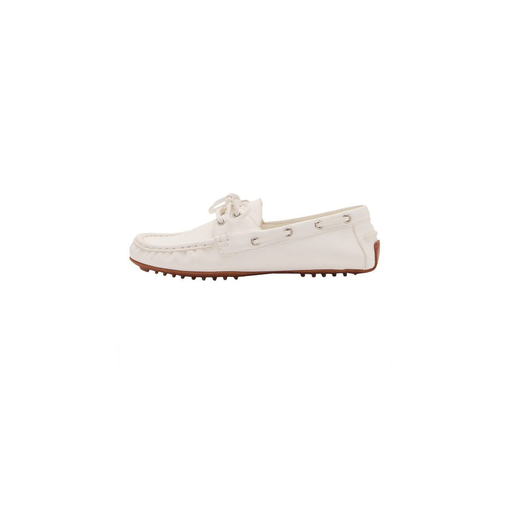 Chaussures Bateau Cuir À Lacets