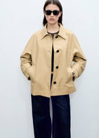 Parka Cotone Bottoni