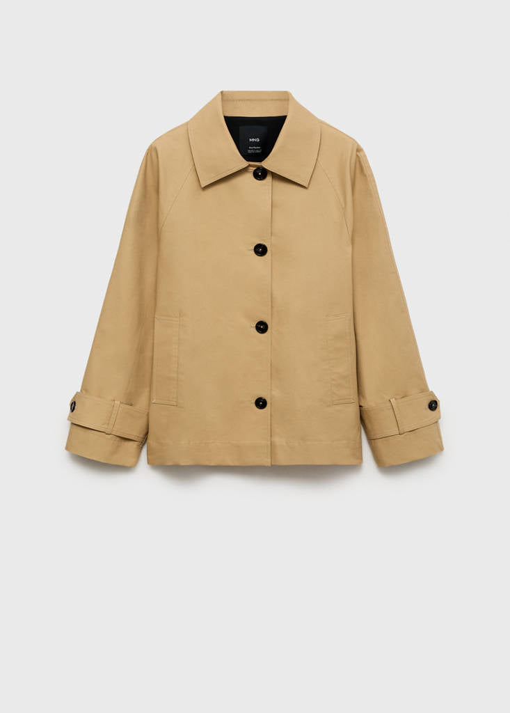 Parka Cotone Bottoni