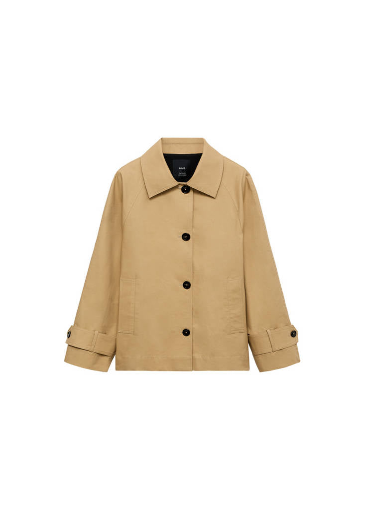 Parka Cotone Bottoni
