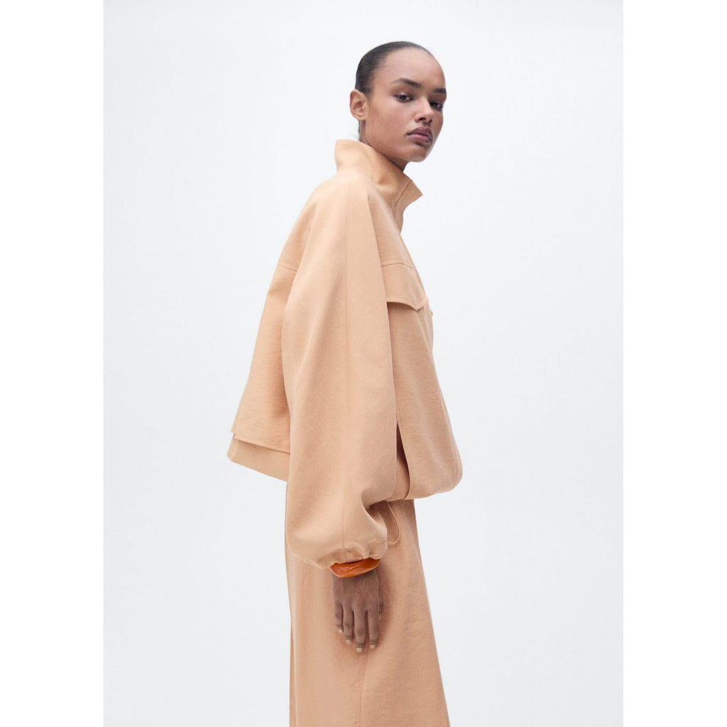 Veste Lyocell Oversize Poches