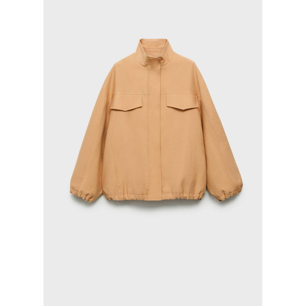Veste Lyocell Oversize Poches