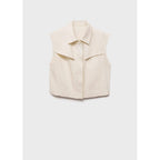 Gilet Effet Denim