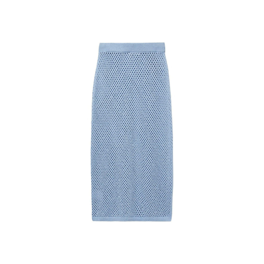 Jupe Maille Détail Strass