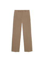 Regular-Waisted Straight Trousers