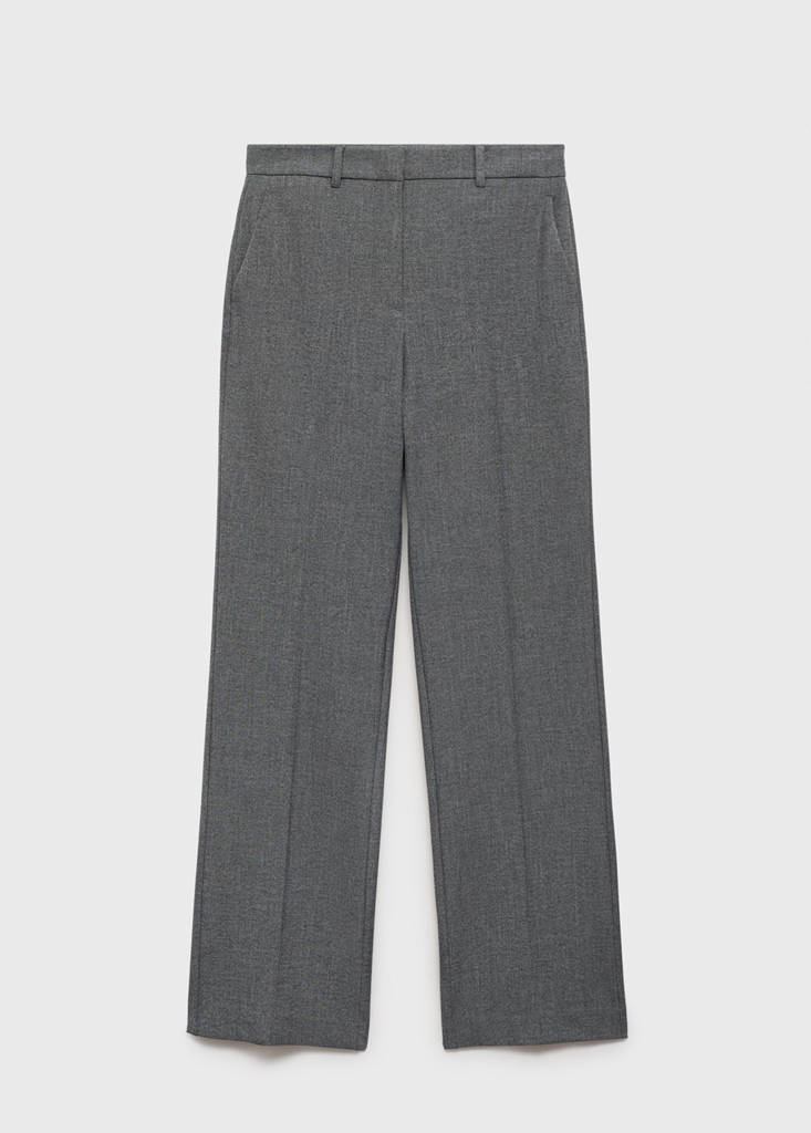 Pantalón Recto Tiro Medio