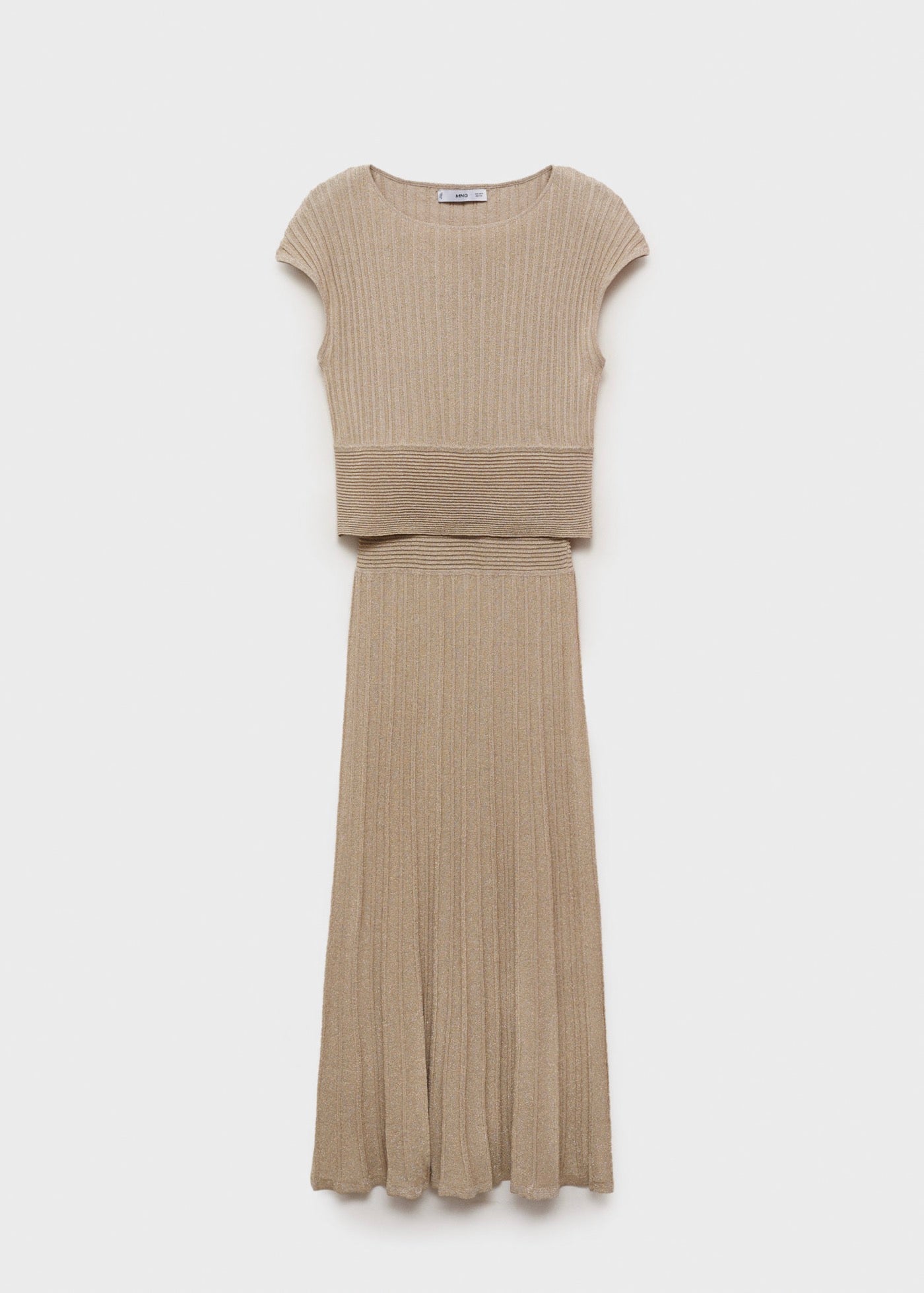 Robe En Maille Finition Brillante