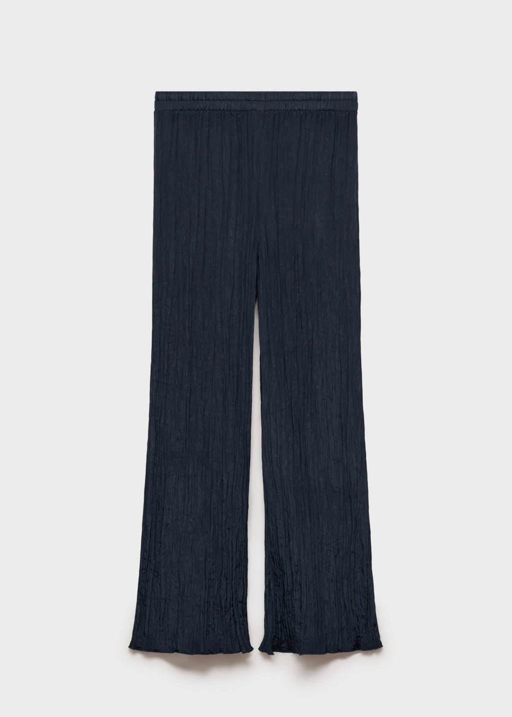 Straight Pleated Trousers