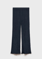 Straight Pleated Trousers