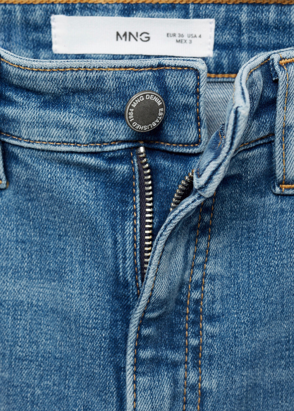 Mid-Rise Skinny Jeans
