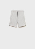 Francia8 Medium Grey Marl Bermuda Shorts - Boy