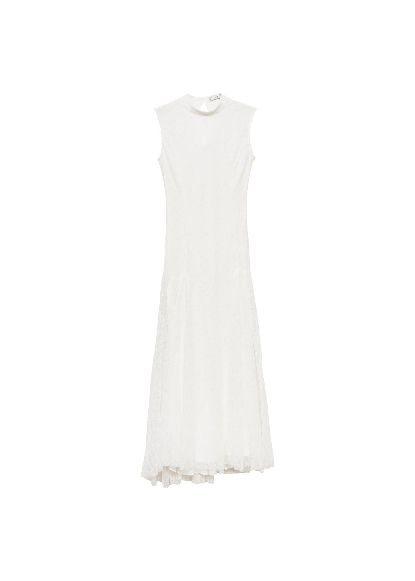 Vestido de Encaje con Pinzas