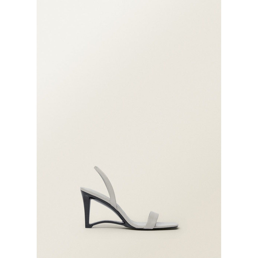 Sandales Cuir Talon Compensé