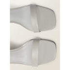 Sandales Cuir Talon Compensé