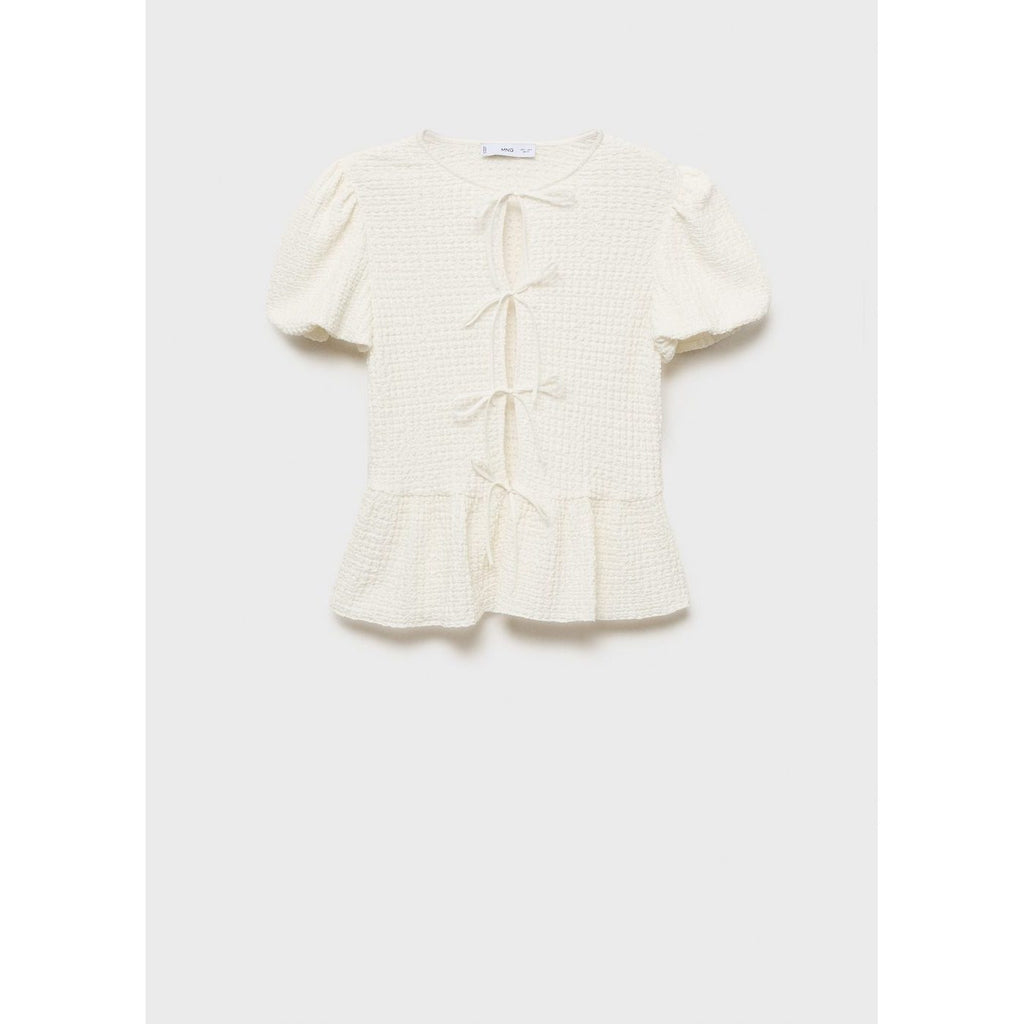 Blouse Texturée Fermeture Ns_x0001_Uds