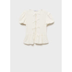 Blouse Texturée Fermeture Ns_x0001_Uds