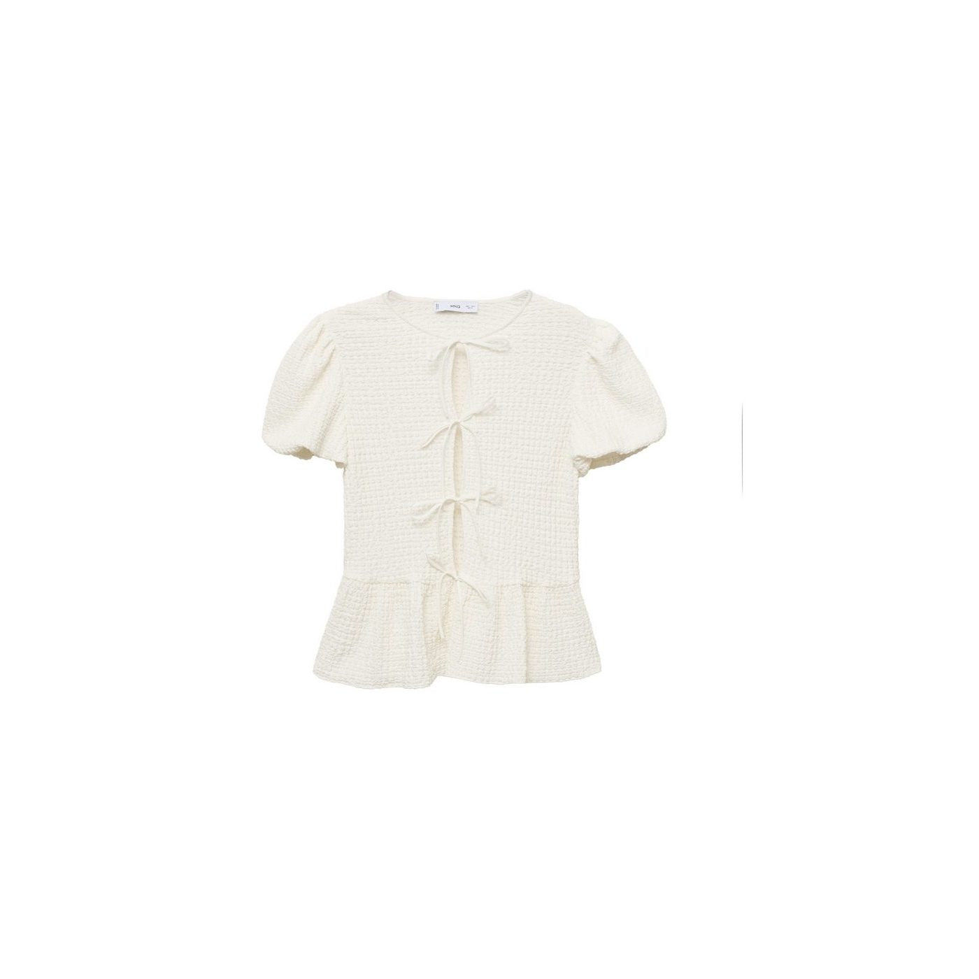 Blouse Texturée Fermeture Ns_x0001_Uds