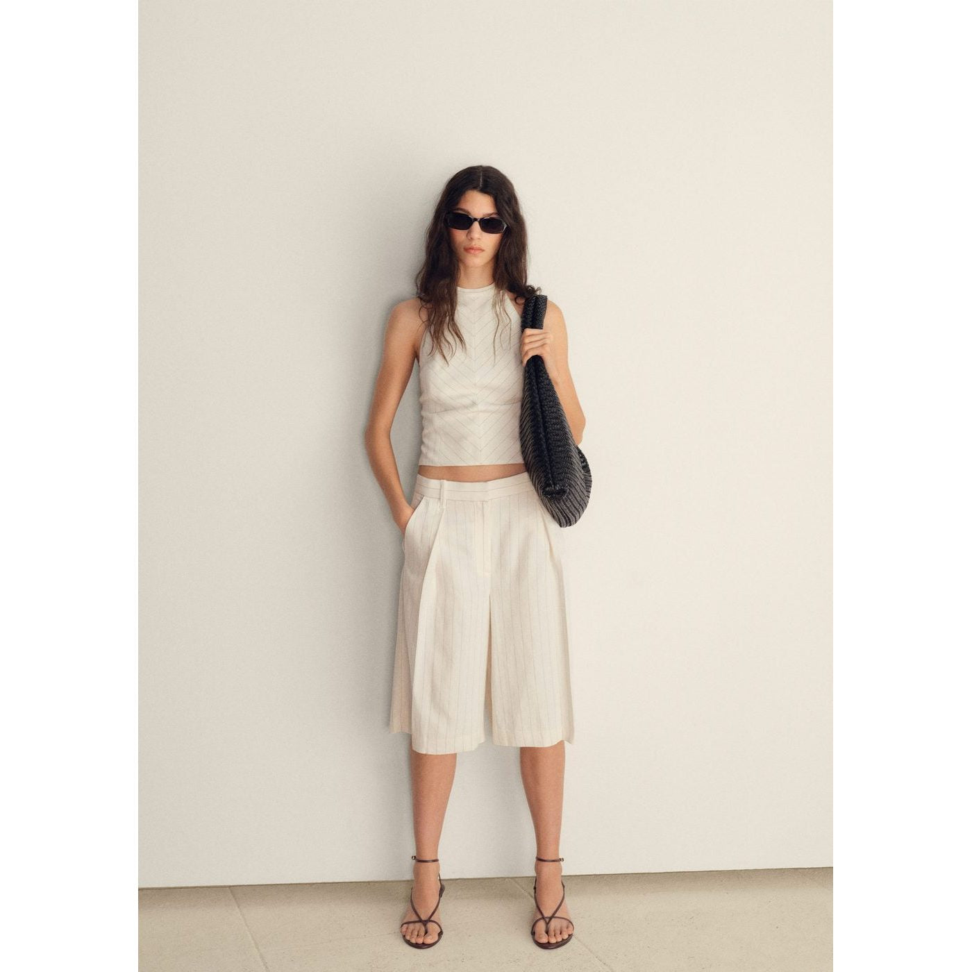 Top Halter Rayures