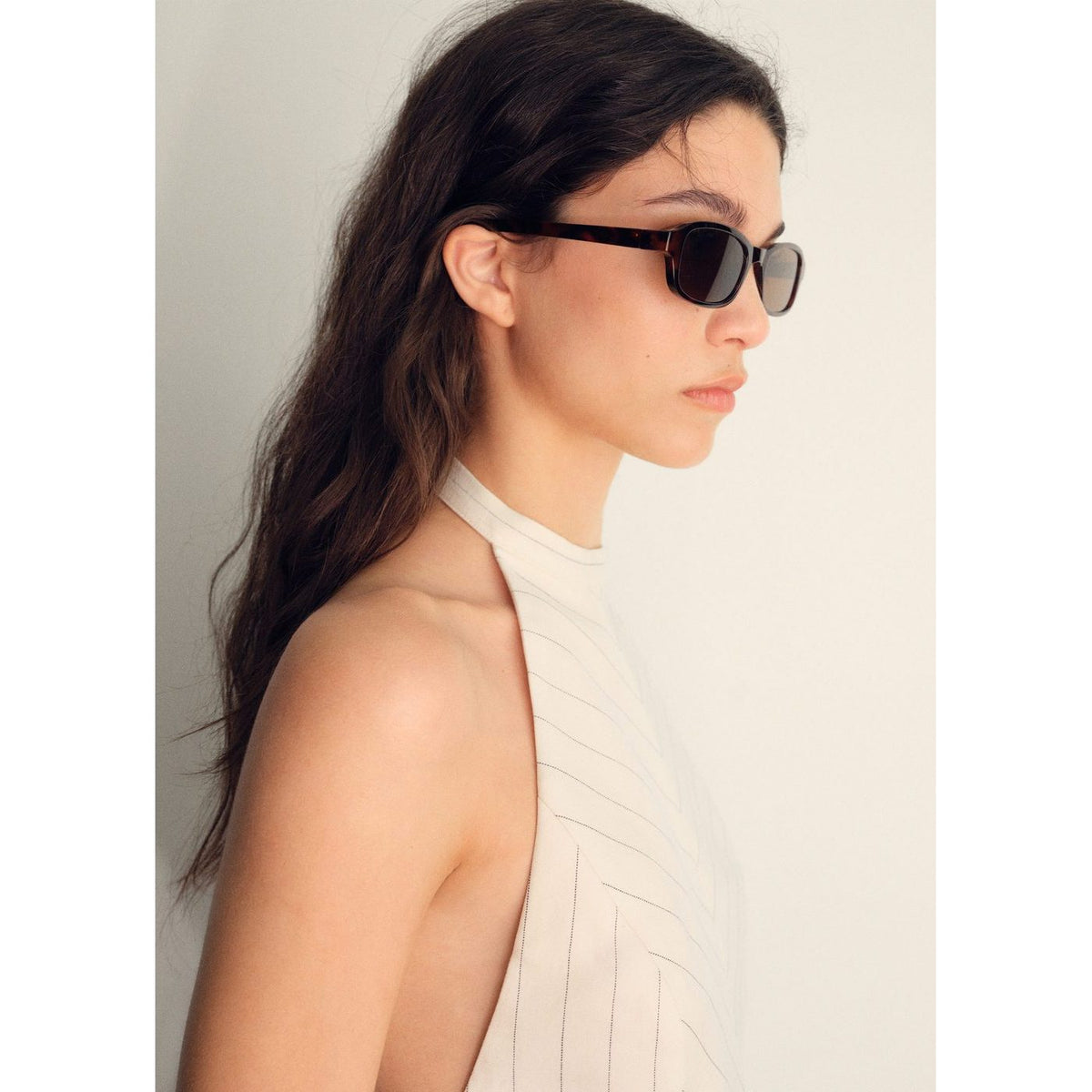 Top Halter Rayures