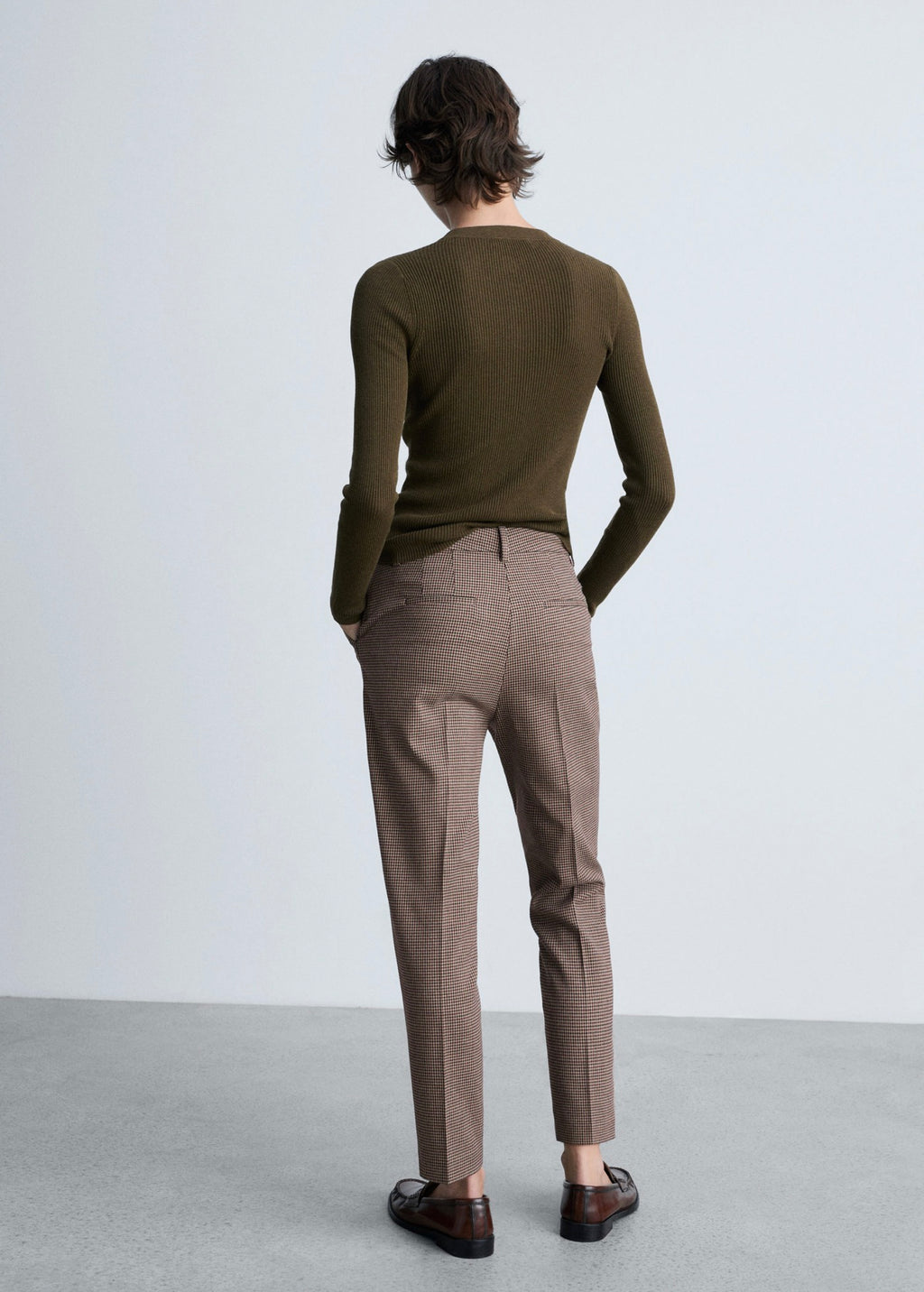 Cropped Skinny Trousers