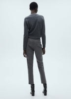 Cropped Skinny Trousers