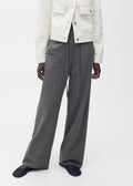 Pantalon Droit Fines Rayures