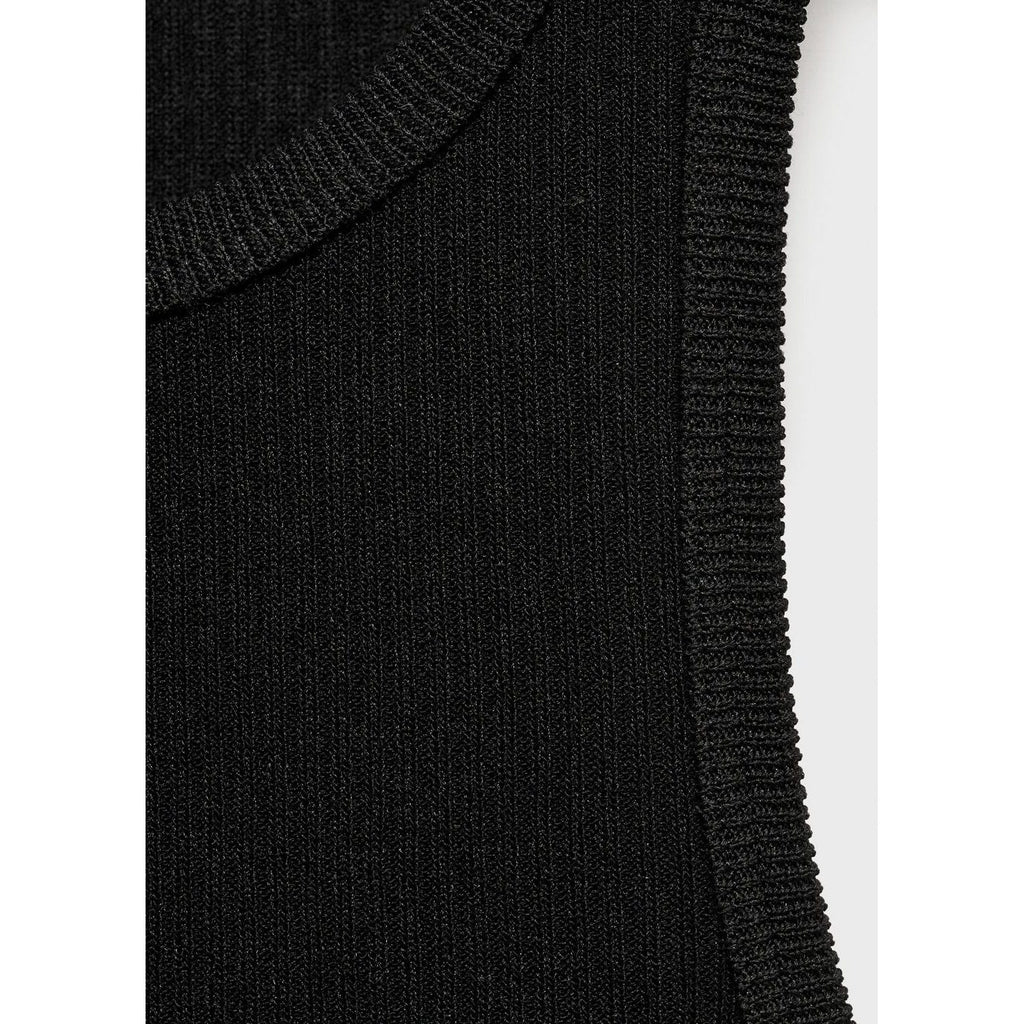 Top Maille Côtelée Fine