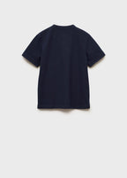 Polo Hanoi8 Bleu Marine - Garçon