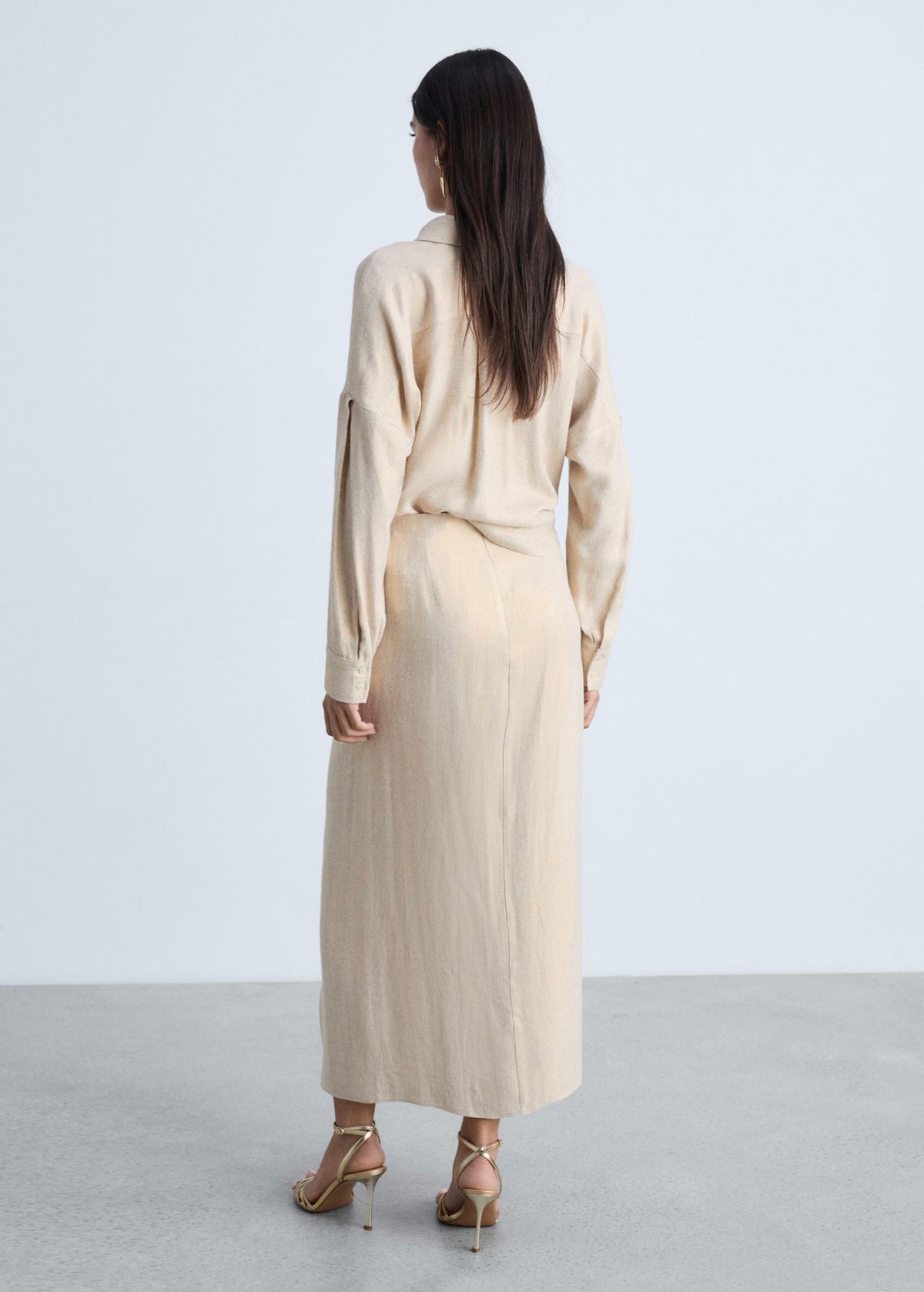 Gathered Boat-Neck Top