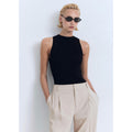Pantalon Droit Pinces