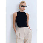 Pantalon Droit Pinces