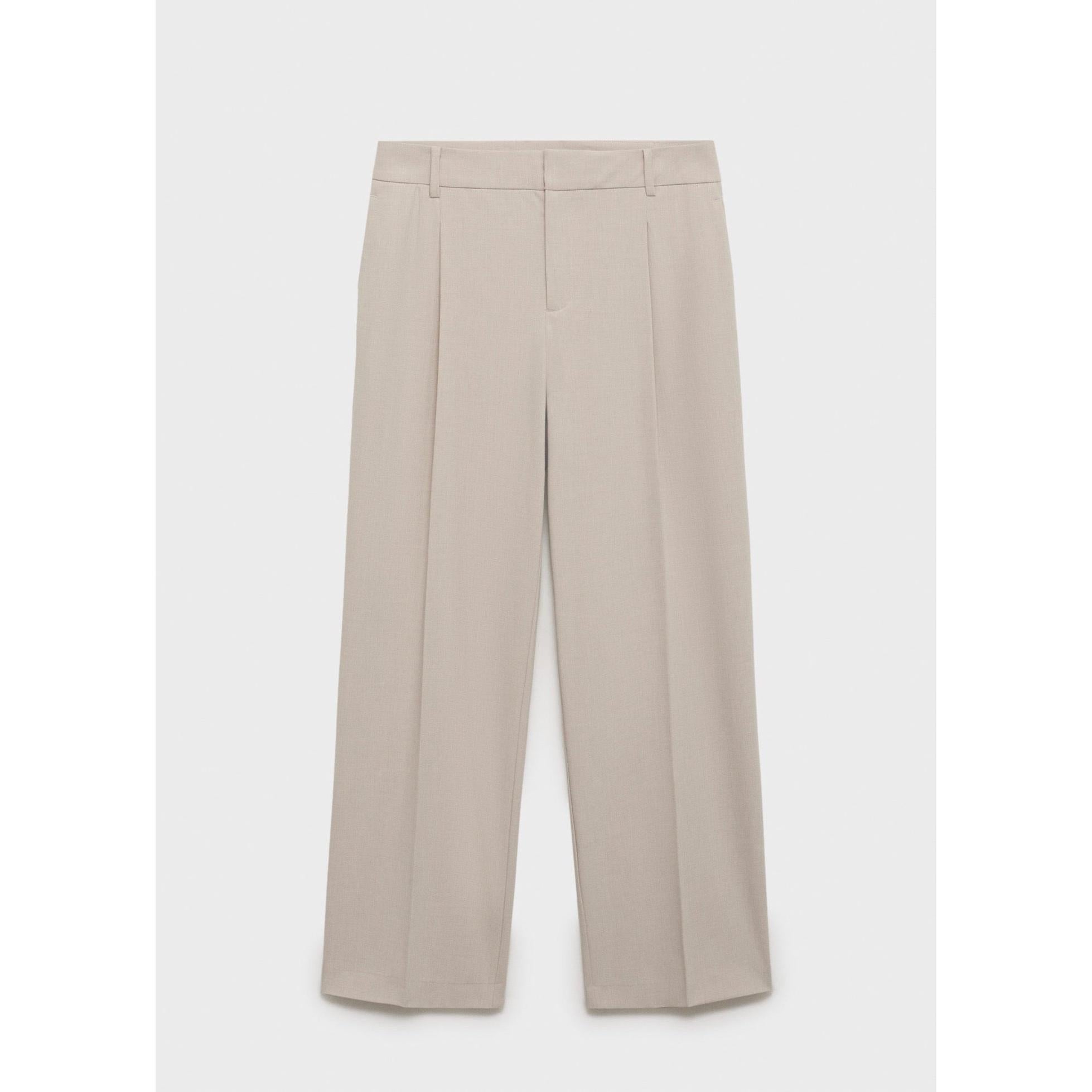 Pantalon Droit Pinces