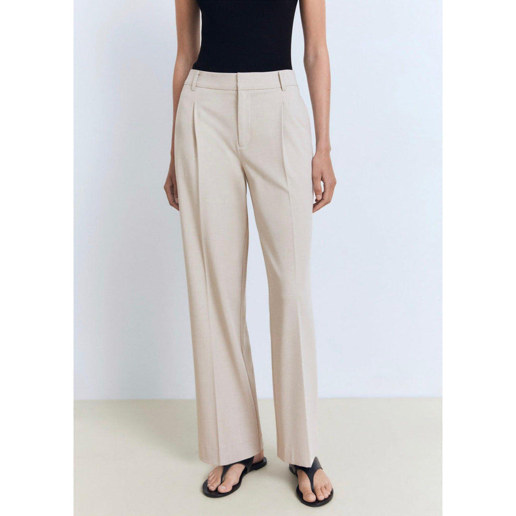 Pantalon Droit Pinces