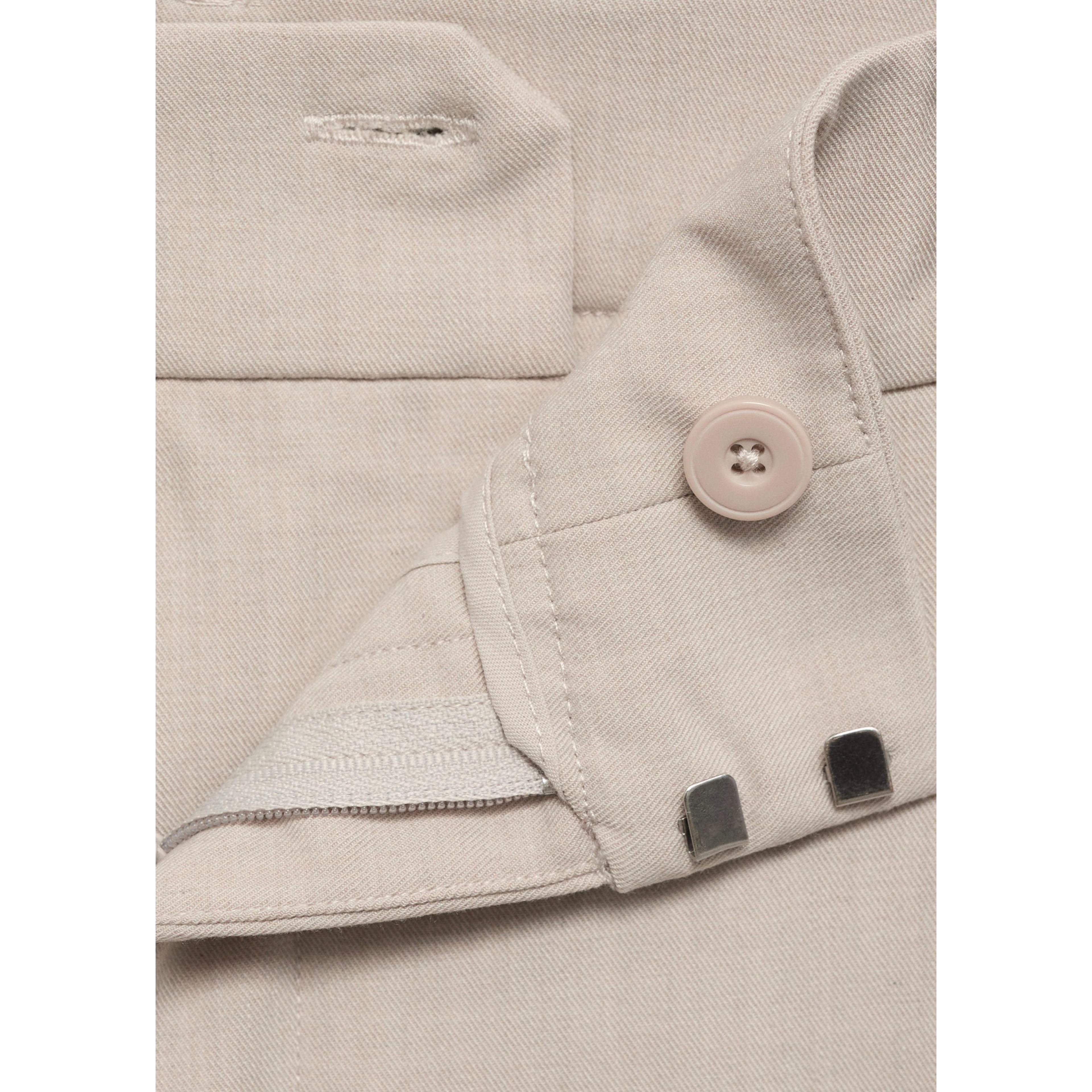 Pantalon Droit Pinces