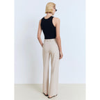 Pantalon Droit Pinces