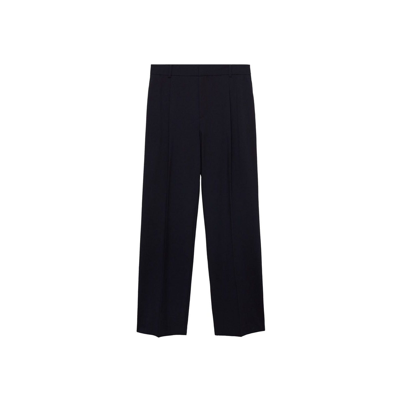 Pantalón Recto Con Pinzas
