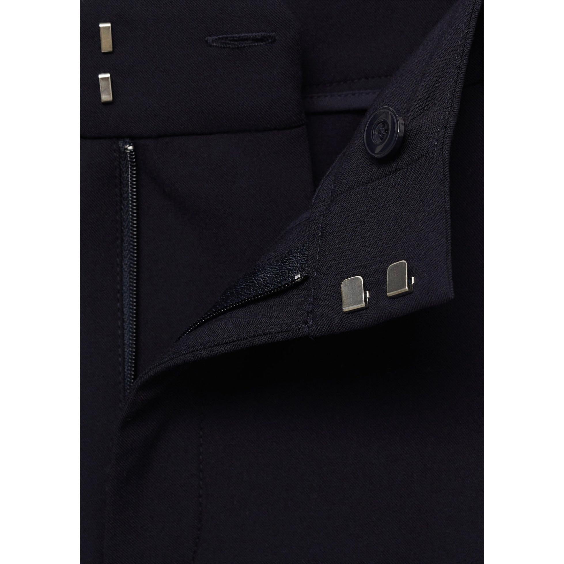 Pantalon Droit Pinces