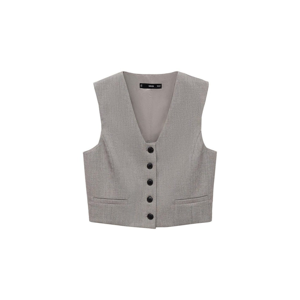 Gilet Costume Crop