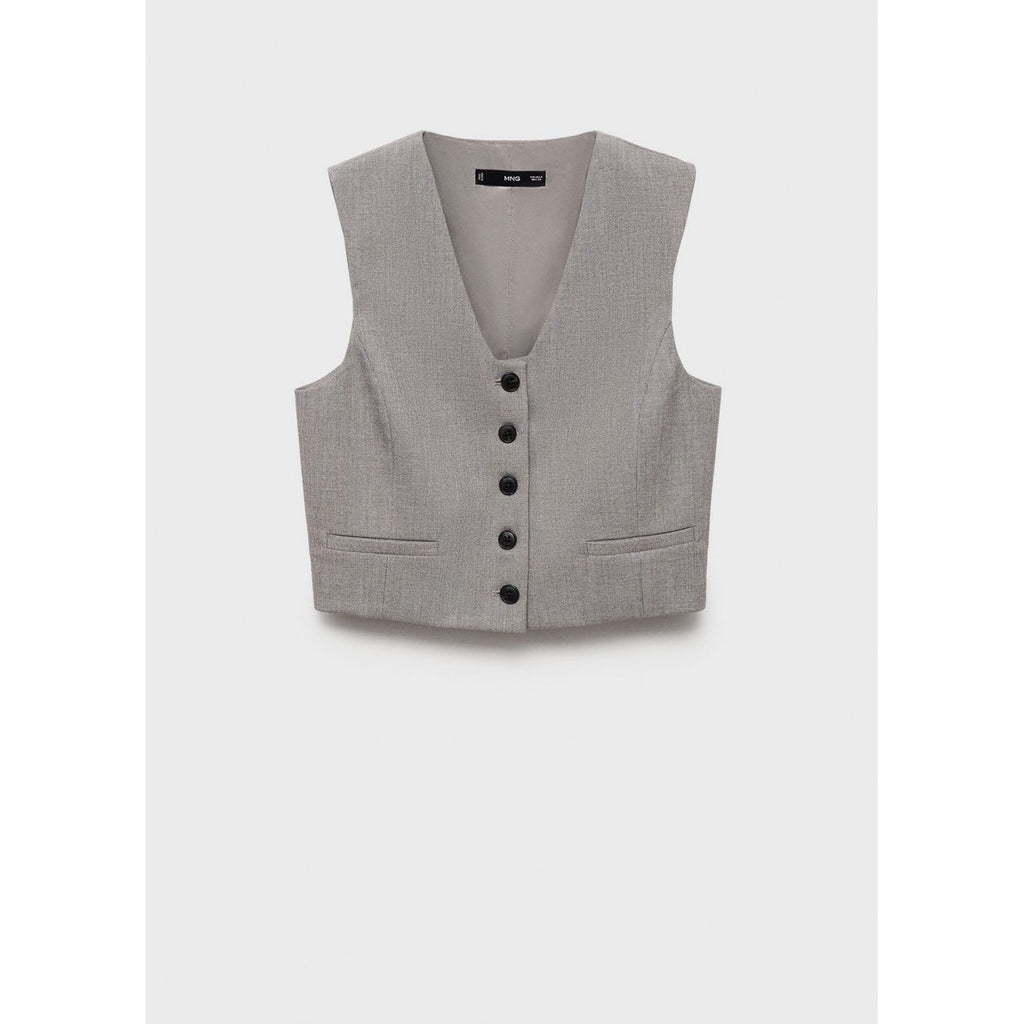 Gilet Costume Crop