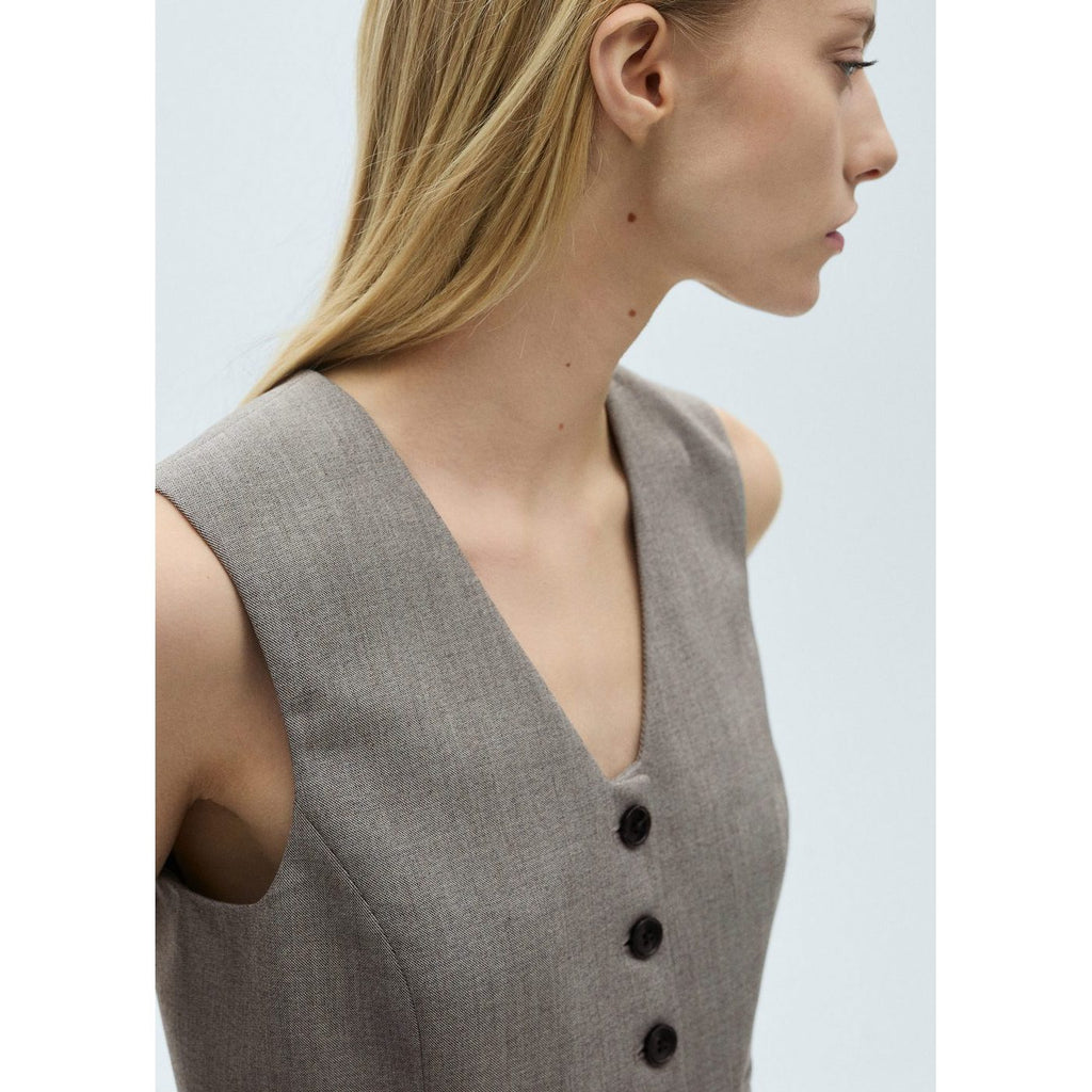 Gilet Costume Crop