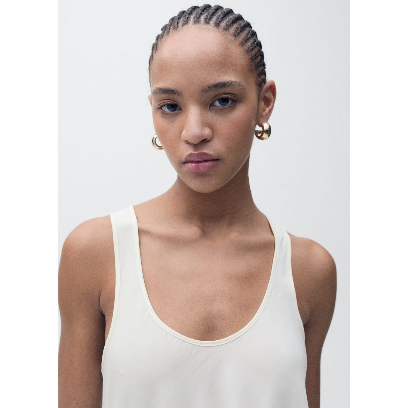 Top Lyocell Asymétrique