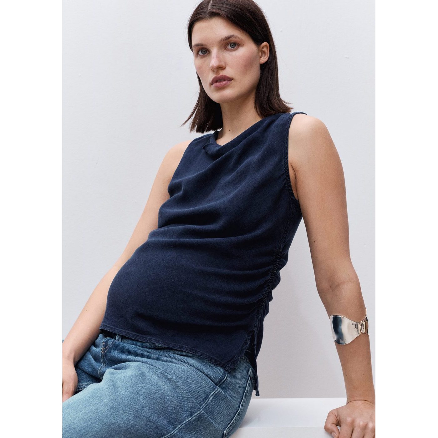 Top Indimum - Bleu Marine