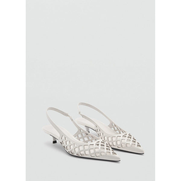 Chaussures Kitten Heel Perforées