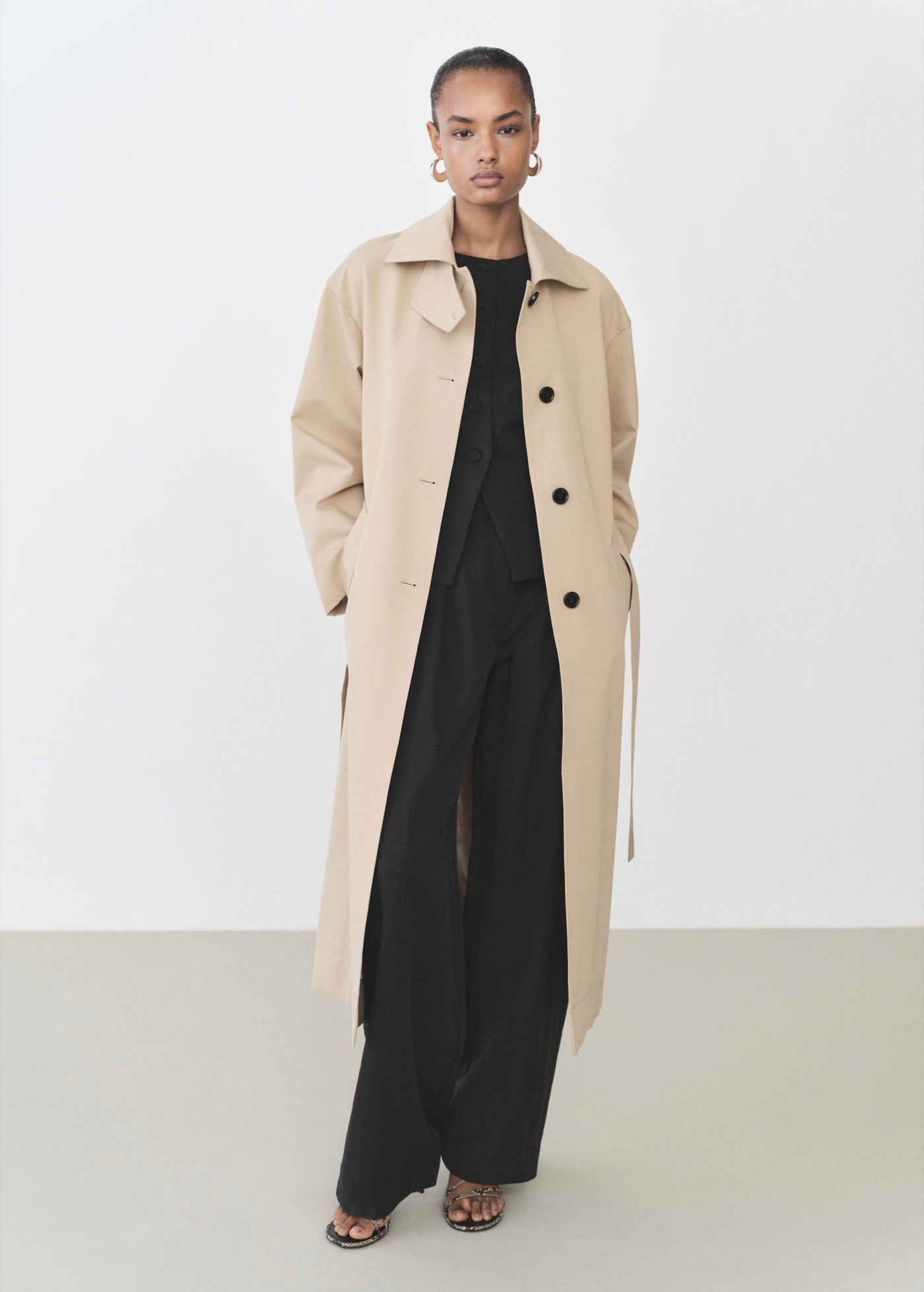Pantalon Droit Costume Lyocell