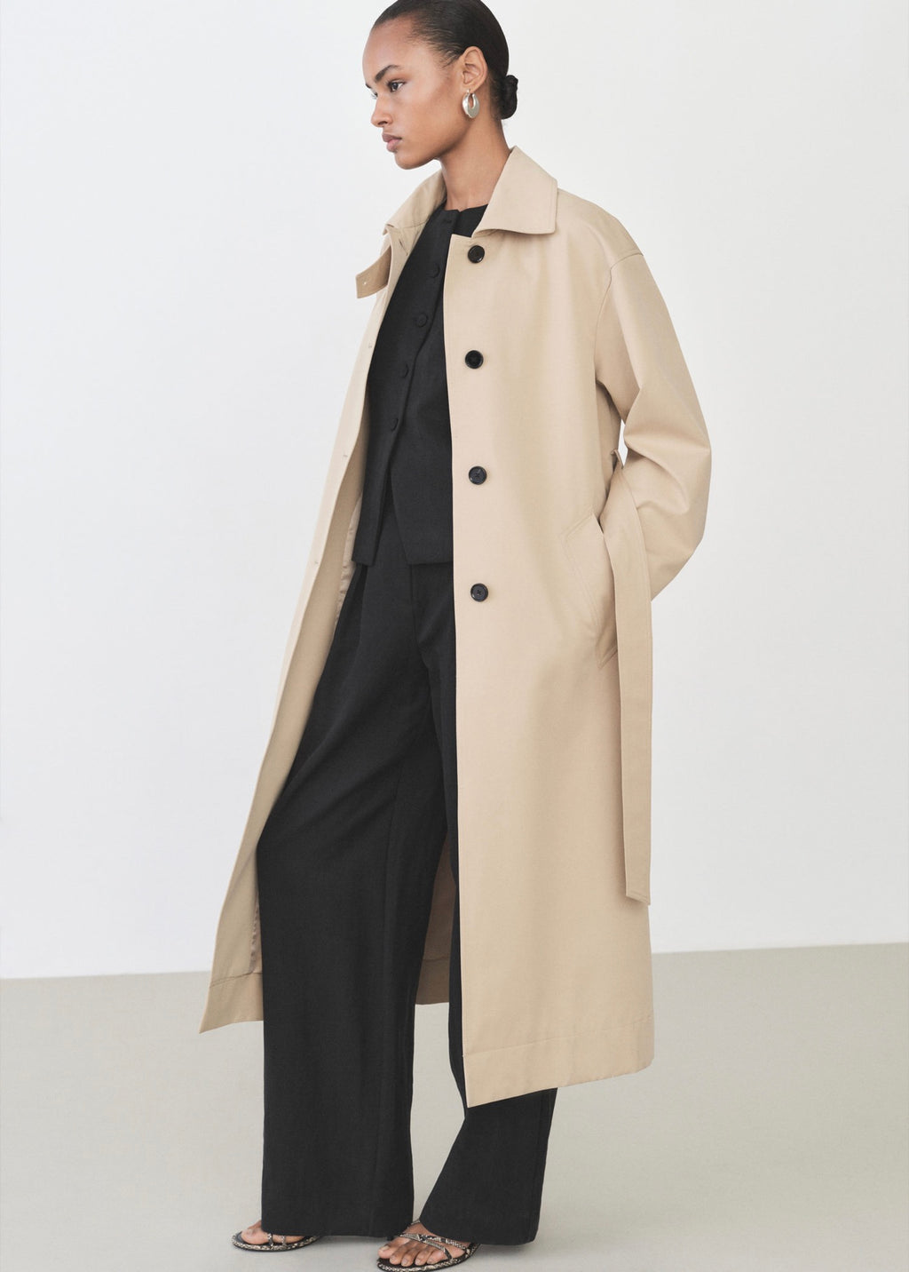 Pantalon Droit Costume Lyocell