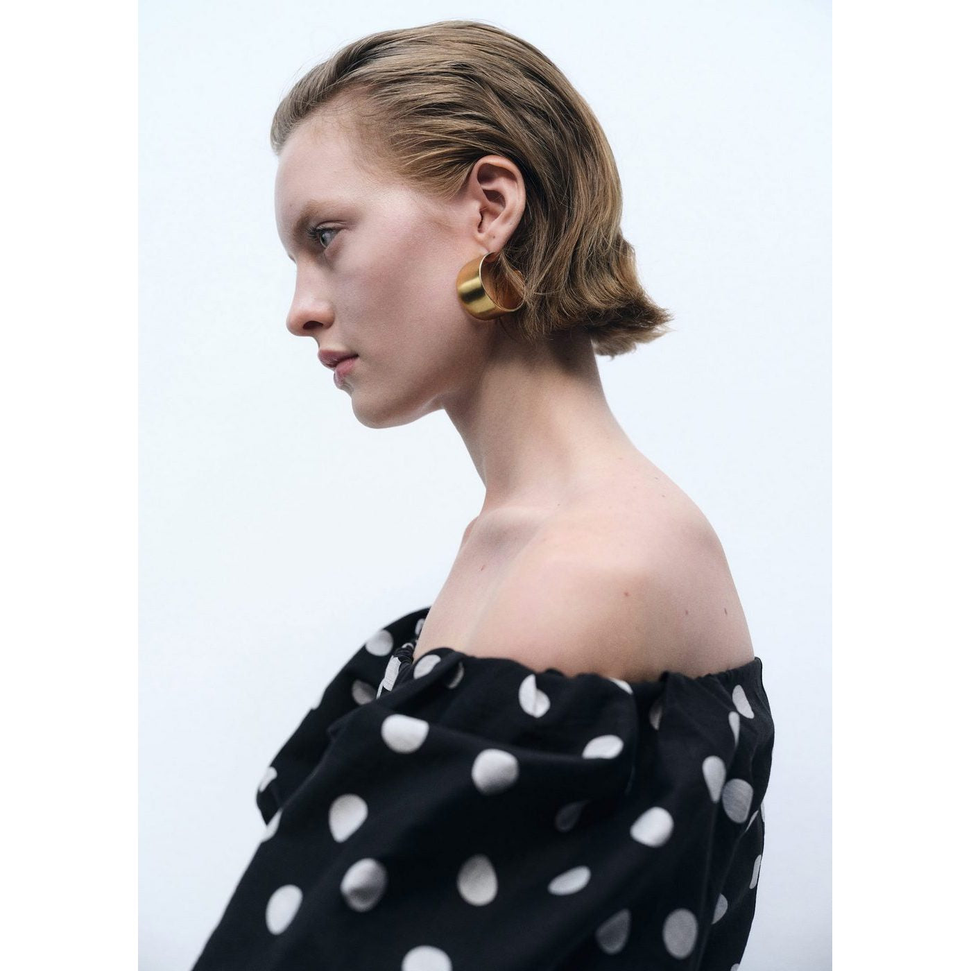 Robe Bustier À Pois